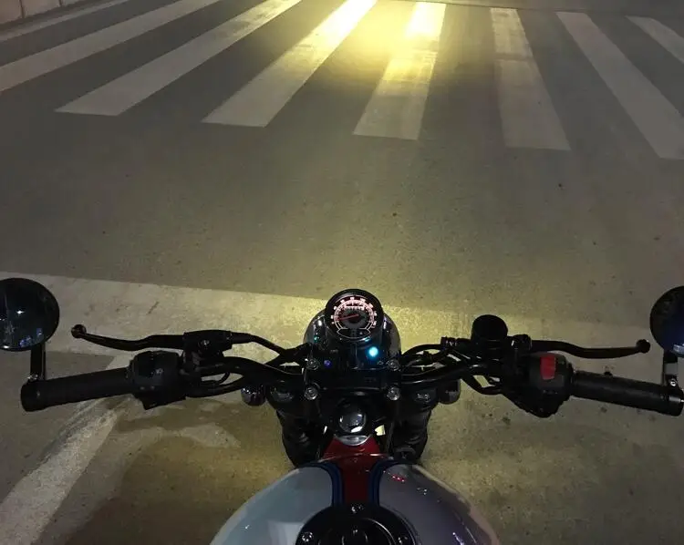 Универсальное кафе-гонщик мотоциклетная ручка задняя боковое зеркало для класса