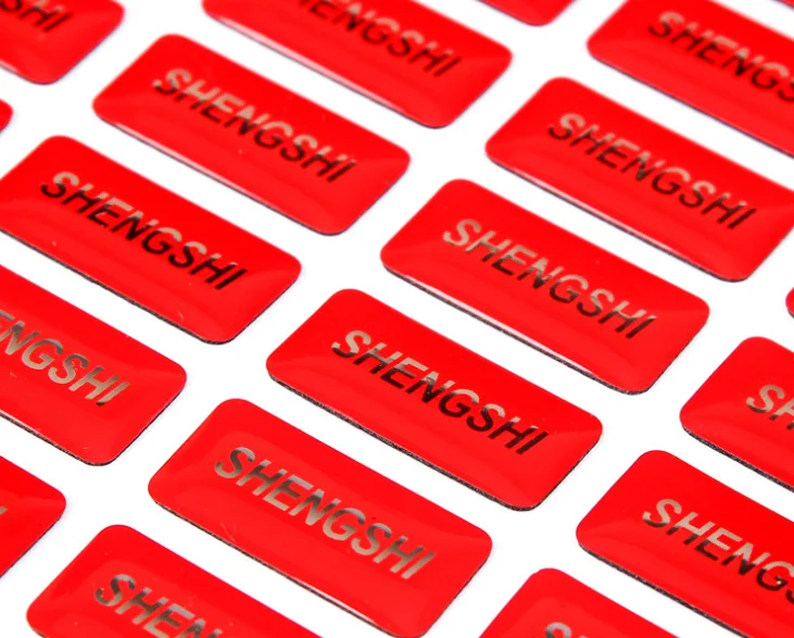 Китайская фабрика дешевая эпоксидная наклейка с индивидуальным дизайном