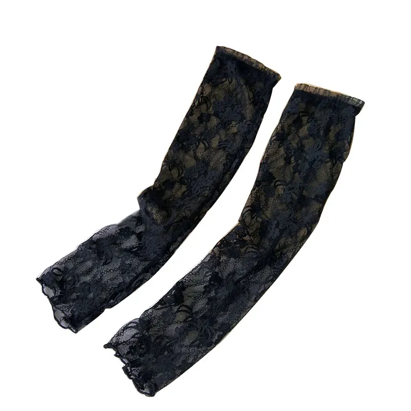 Перчатки женские солнцезащитные с длинным рукавом тонкие дышащие сетчатые