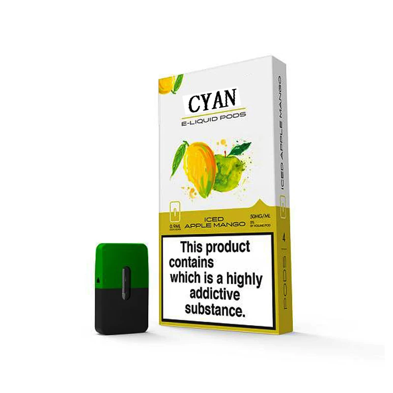 20 шт./лот Vape Pen Pods 0 9 мл емкость закрытая система Pod картридж для MYLE устройства