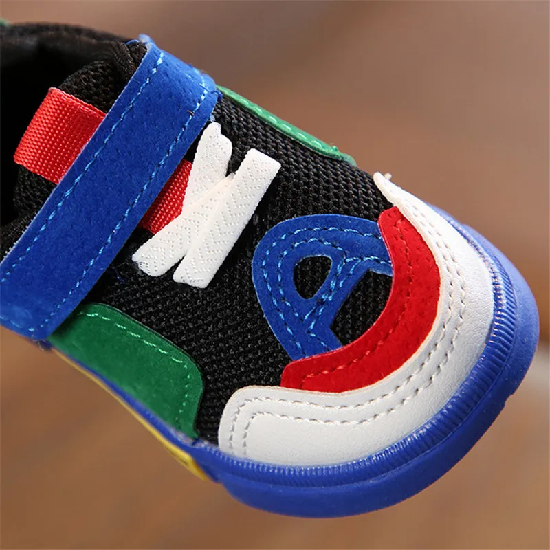 Новинка 2019 года спортивная детская обувь мягкие Нескользящие Детские кроссовки