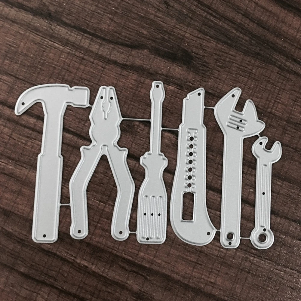 

1 Set Machine Tool Cutting Dies Die Cuts Scrapbooking Supplies Kit Metal Dies for Paper Crafting Card Making DIY Cutting Dies