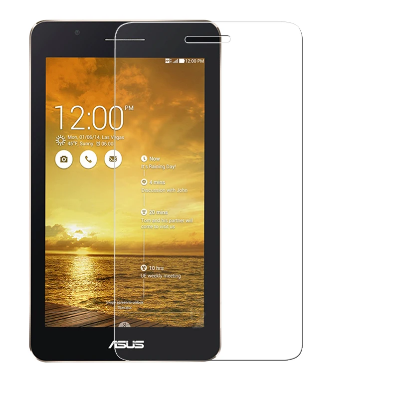 

High clear tempered glass film For Asus Fonepad 7 FE171MG 7.0" tablet pc Anti-shatter LCD Screen Protector Protective Films