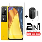 Чехол 2 в 1 для Xiaomi Poco M3 Pro, защитный стеклянный объектив для камеры Xaomi Xiomi Poco M3 Pro Pocom3 Pro Poko M3Pro Armor