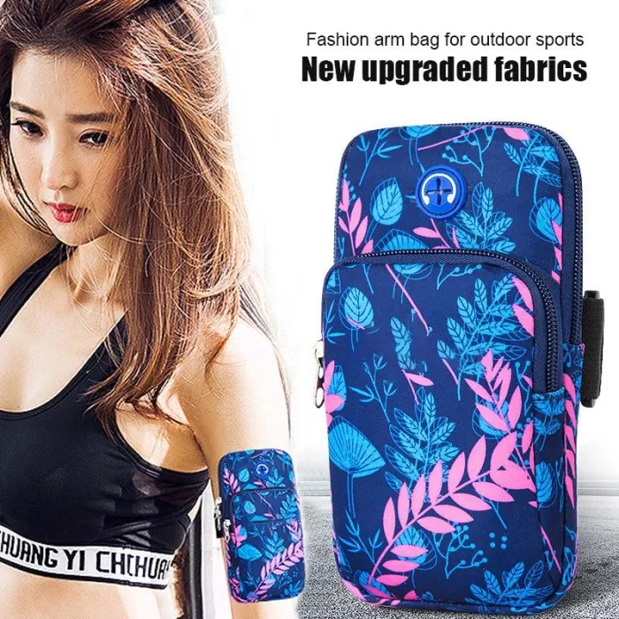 Outdoor Fitness Running Mobile Phone Arm Bag Holder Sport Running Armband Bag Case