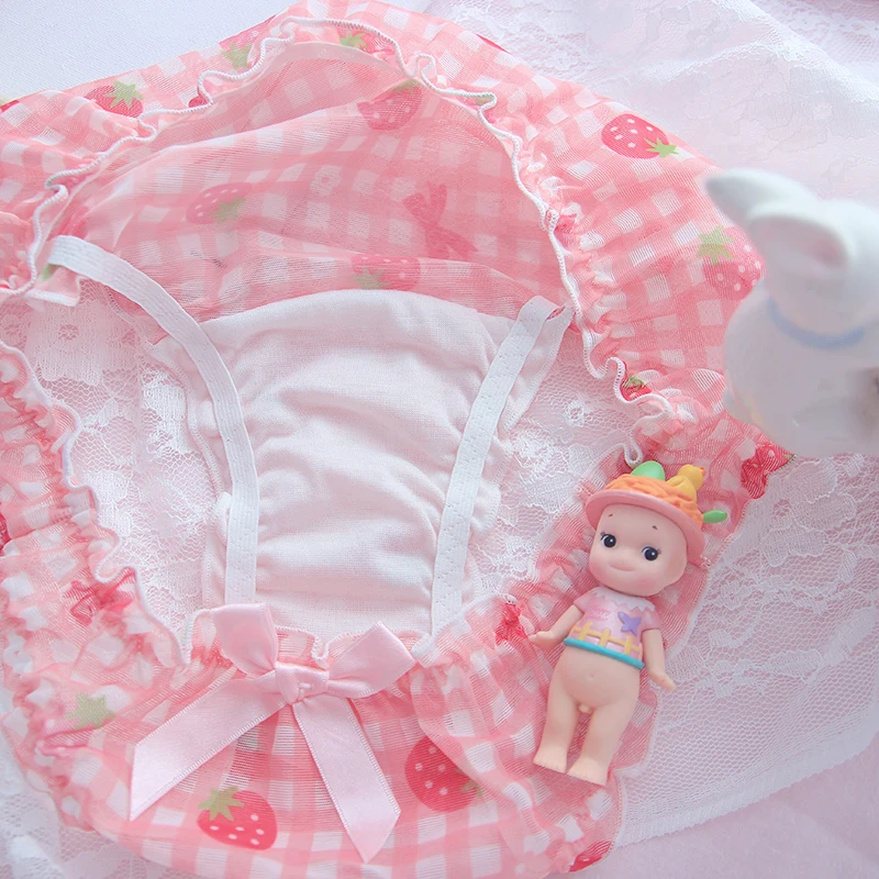 Милое школьное нижнее белье для девочек сексуальное дышащее Сетчатое в японском