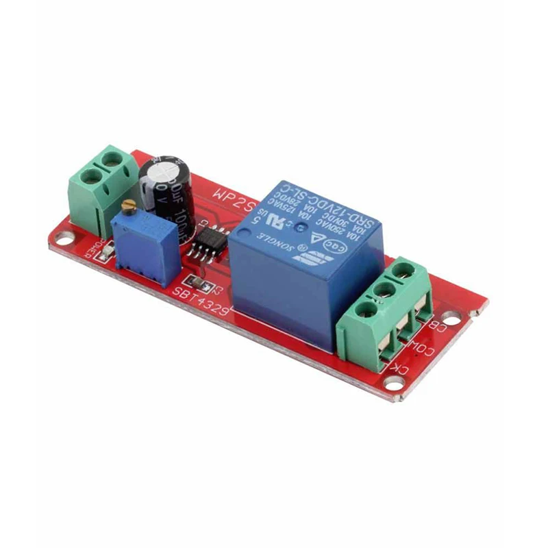 DC 5 V 12 V реле задержки времени NE555 реле времени Щит 5 V Реле времени 12 V Таймер задержки переключения автомобильные реле импульсный генератор Duty