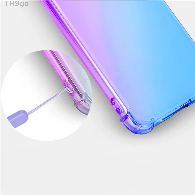Градиентный чехол для OPPO F11 A83 A79 A73 A59 Pro F9 F7 A5 A3 Realme 3 силиконовый телефона