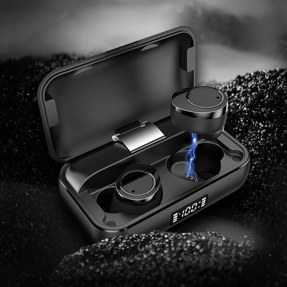 TWS X13 настоящие бинауральные Bluetooth 5,0 наушники с сенсорным управлением IPX7 водонепроницаемые беспроводные стерео наушники с шумоподавлением