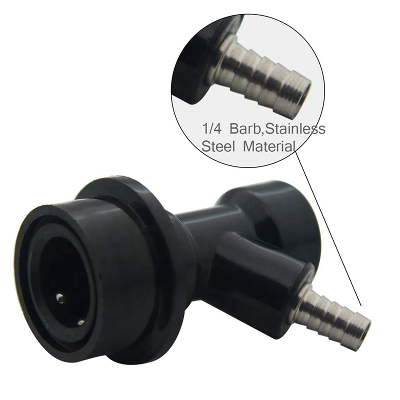 

1 Set Quick Disconnect Gas Liquid Keg Disconnect Mfl 1/4 Thread Fittings & 1 Set 500Gx0.01G Weigh Gram Digital Scale