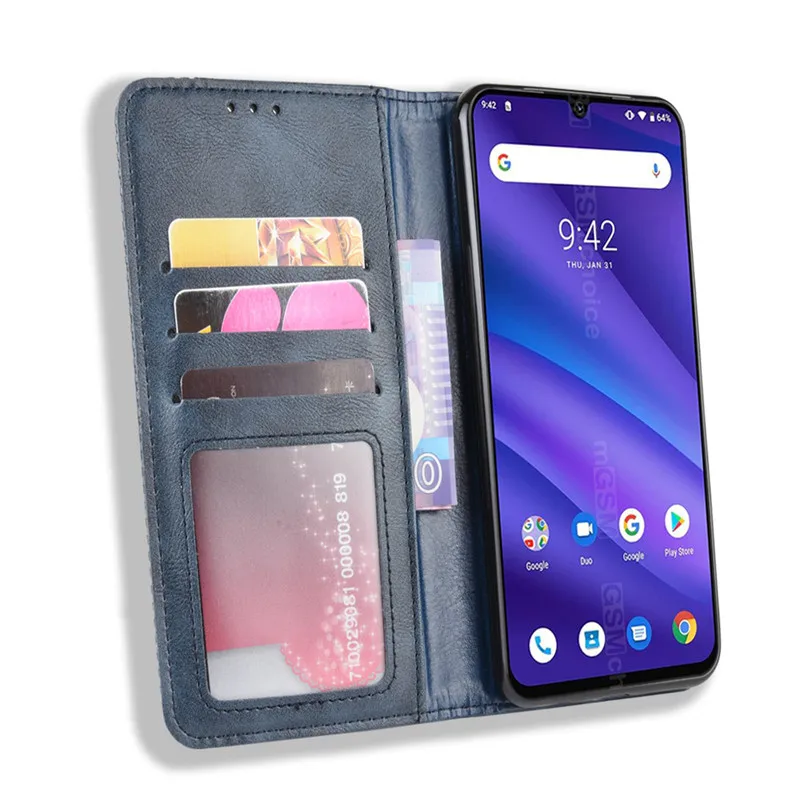 Чехол UMIDIGI A5 Pro, чехол Umi A5 Pro, флип-кошелек из искусственной кожи, чехол для телефона UMIDIGI A5 Pro, 5 A5Pro, задняя крышка