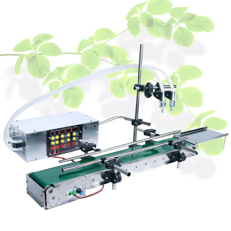 

Electrical Double Heads Liquid Filling Machine Bottled Water Filler For Perfume Drink Water Milk Filling Machine