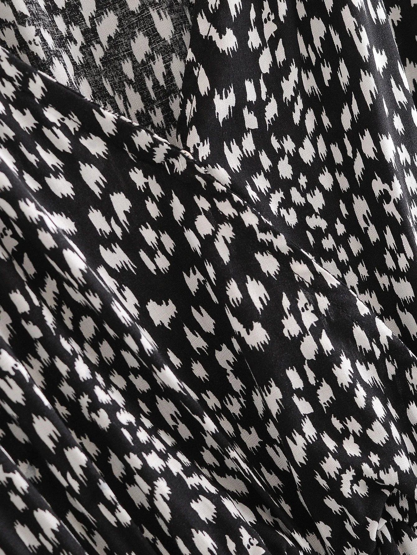 

2020 New Arrival Fashion High Street Style Sheath Leopard Knee-length Empire V-neck Sexy Full Sleeves Cool Cotton Summer Skirts