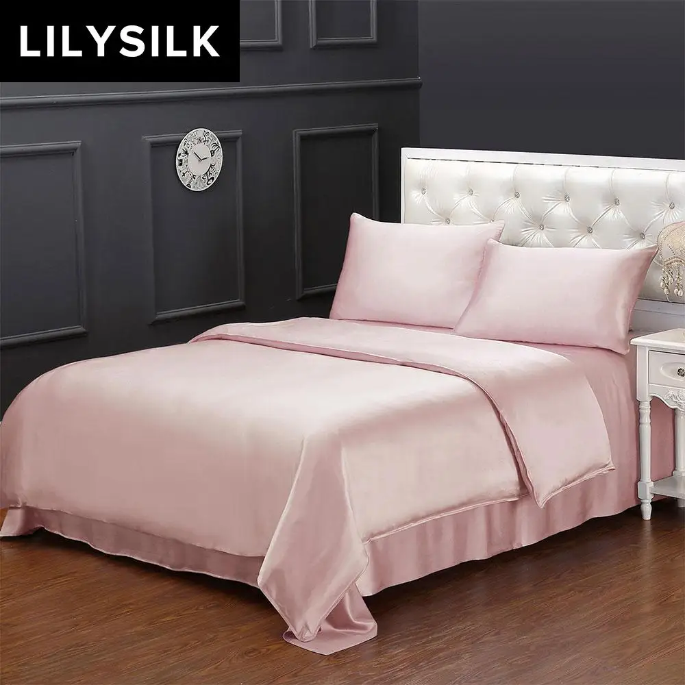 Lilysilk Шёлковый пододеяльник бесшовный 22 Момми Mulberry Бесплатная доставка|silk duvet cover