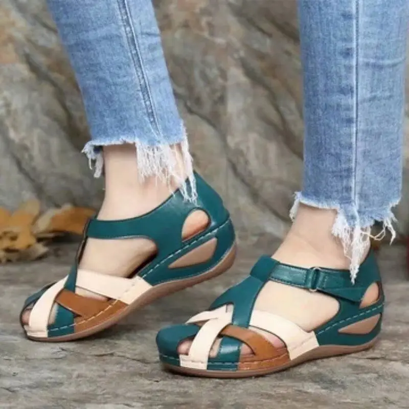 

Summer Sandals Women Shoes Non-slip Wedges Slippers Women Soft Sole Sandals Female Gladiator Hollow Platform Sandalias Mujer