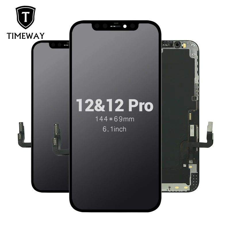 Pantalla t&aacute;ctil para iPhone 12 Pro OEM Lcd 100%, buen montaje de digitalizador t&aacute;ctil 3D, precio al por mayor de f&aacute;brica-0