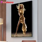 Алмазная живопись с африканскими черными и золотыми бриллиантами, полноразмерная круглая картина 5d рукоделие, Алмазная мозаика вышивка, распродажа, настенное искусство,