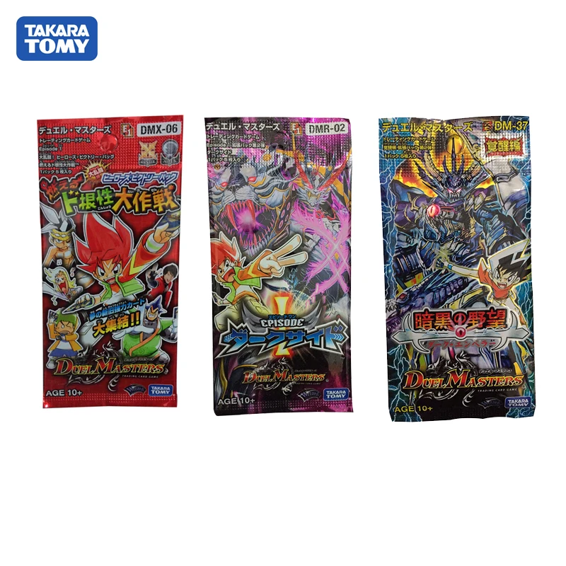 Takara Tomy Crads Duel Masters Card 5 шт./пакет чехол для рабочего стола флэш коллекционная карточка игры 3D коллекции детские игрушки - Цвет: 15pcs 3bag