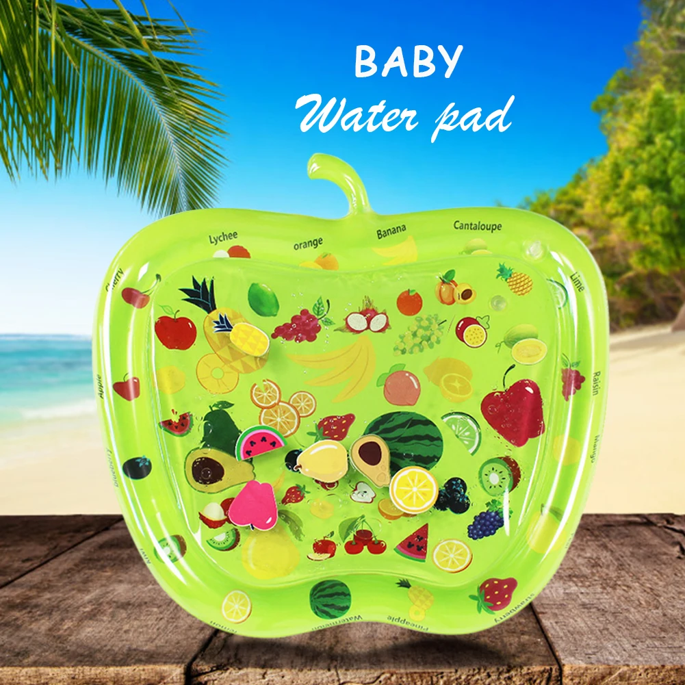 

Creative Fruit Toddler Inflatable Ice Water Patted Mat Baby PVC Tummy Time Cushion Activity Center Playmat Pad
