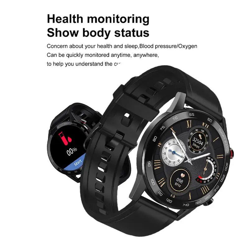 

DT95 Smart Watch Bluetooth Call IP68 Full Touch Multi-Sport Mode Smart Watches ECG Heat Rate Monitor Business Sports Smartwatch