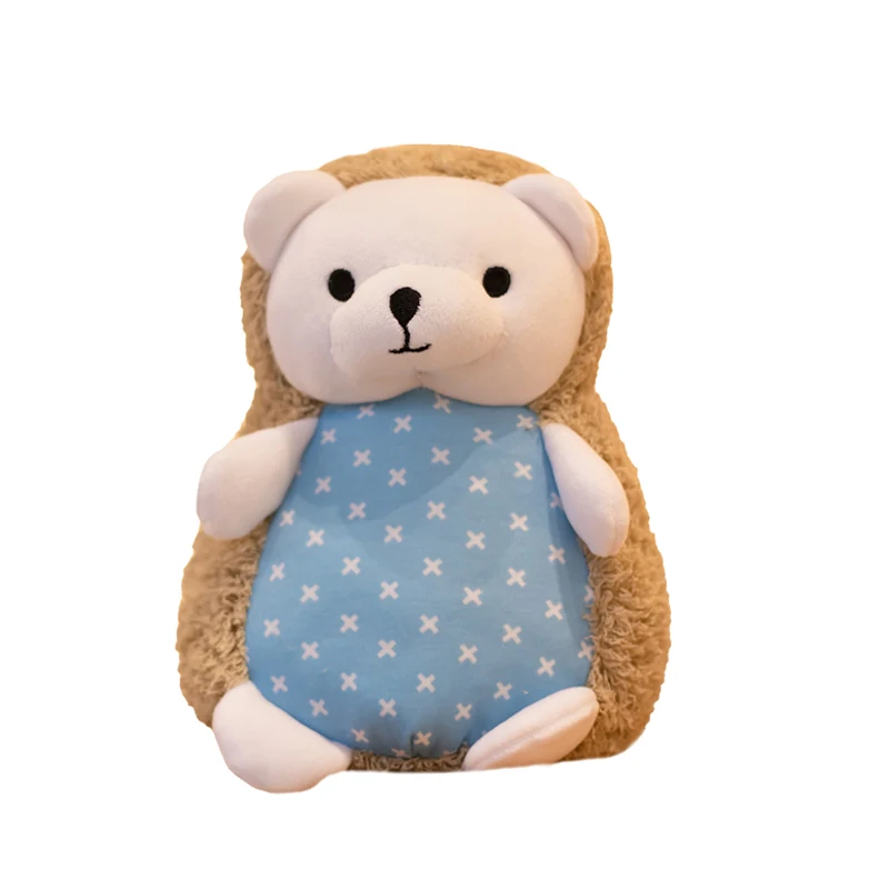 

New 25cm Funny Cartoon Hedgehog Toy Creative Soft Stuffed Cute Doll Kawaii Plush Toy Home Sofa Decor Gift for Boy Girl kid
