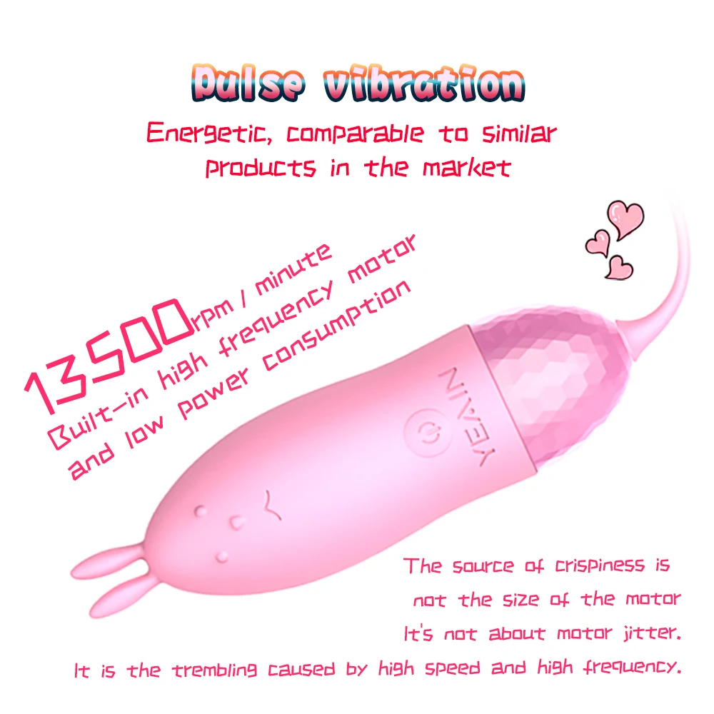 

APHRODISIA 10 Speed Remote Control Eggs Vibrator Bullet Waterproof Vibrating Jump Egg Body Massage Sex Toys For Women G-spot