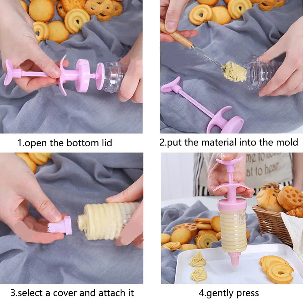 Печенье печенье насос пресс форма машина для декора кухонная набор инструментов