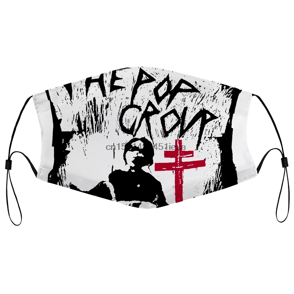 Пылезащитная маска с фильтровальной печатью для мужчин поп группа панк рок