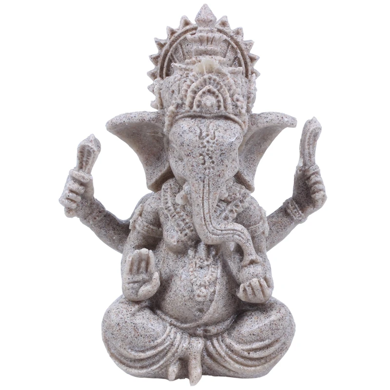 

Статуя слона, статуэтка из песчаника, статуэтка Будды Ganesha ручной работы