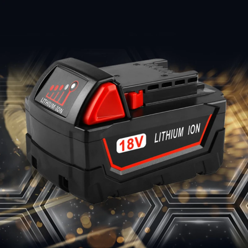 Батарея для Milwaukee M18 12800 мАч 18 в электроинструменты литий-ионная аккумуляторная