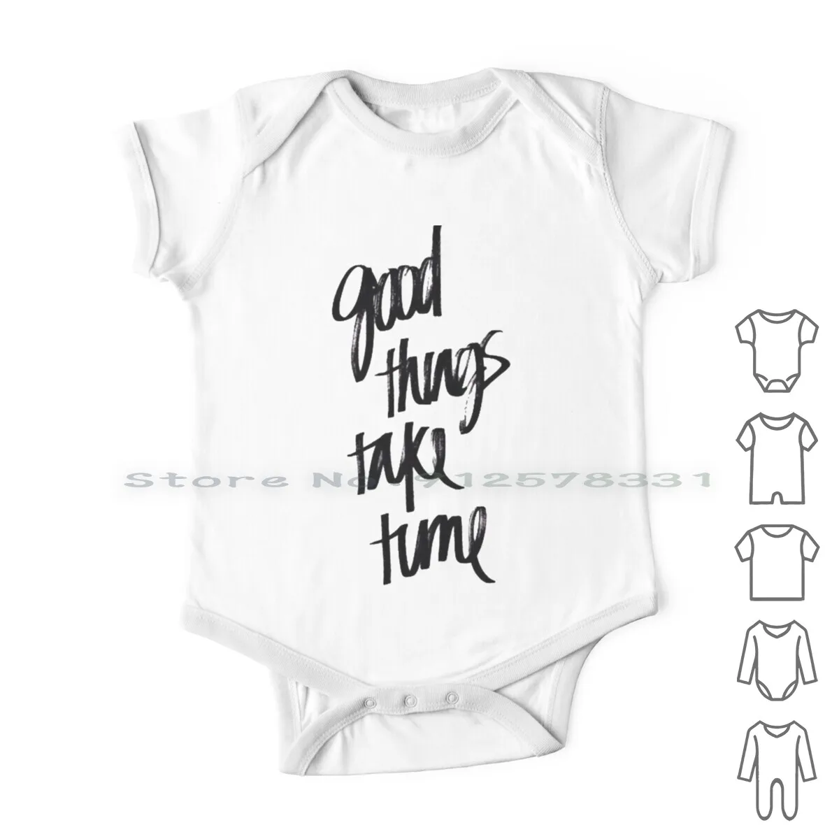 

Good Things Take Time Newborn Baby Clothes Rompers Cotton Jumpsuits Tumblr Graphic Vibes Cute Popular Trending Quotes Good