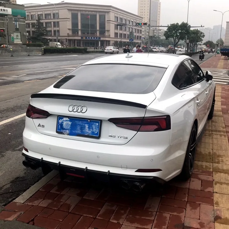 

Use For Audi A5 Sedan 4-door 2017-2020 Year Spoiler Accessories