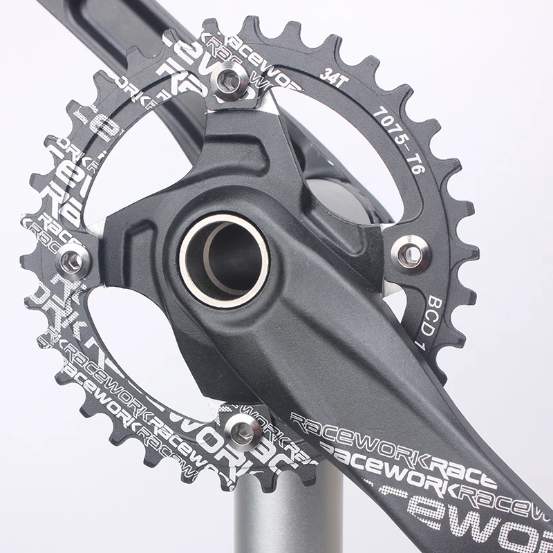 Звездочка велосипедная RACEWORK 104 BCD 170 мм 32/34/36/38 т | Спорт и развлечения