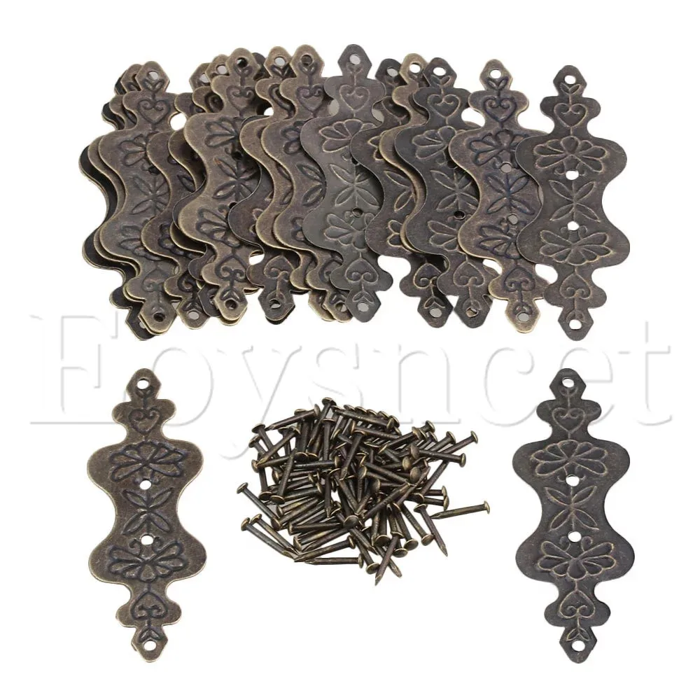 Декоративная бронзовая мебель 20 шт. винтажная защита для углов стола|vintage corner|corner