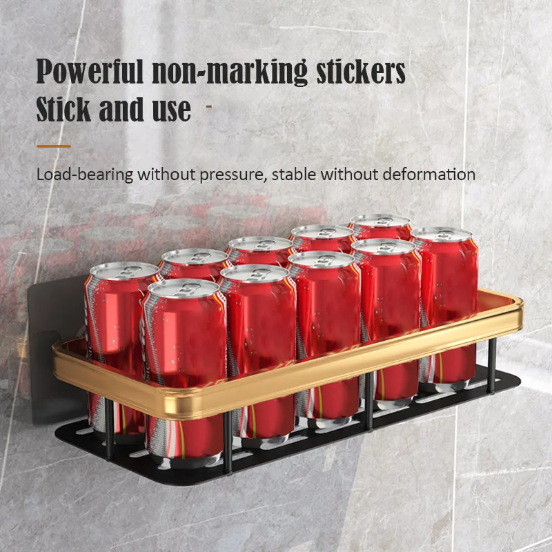 Kitchen Multifunction Punch-Free Organizer Storage Rack Holder Bathroom Shelf Drill Corner Shelves Shower Accessories | Строительство и