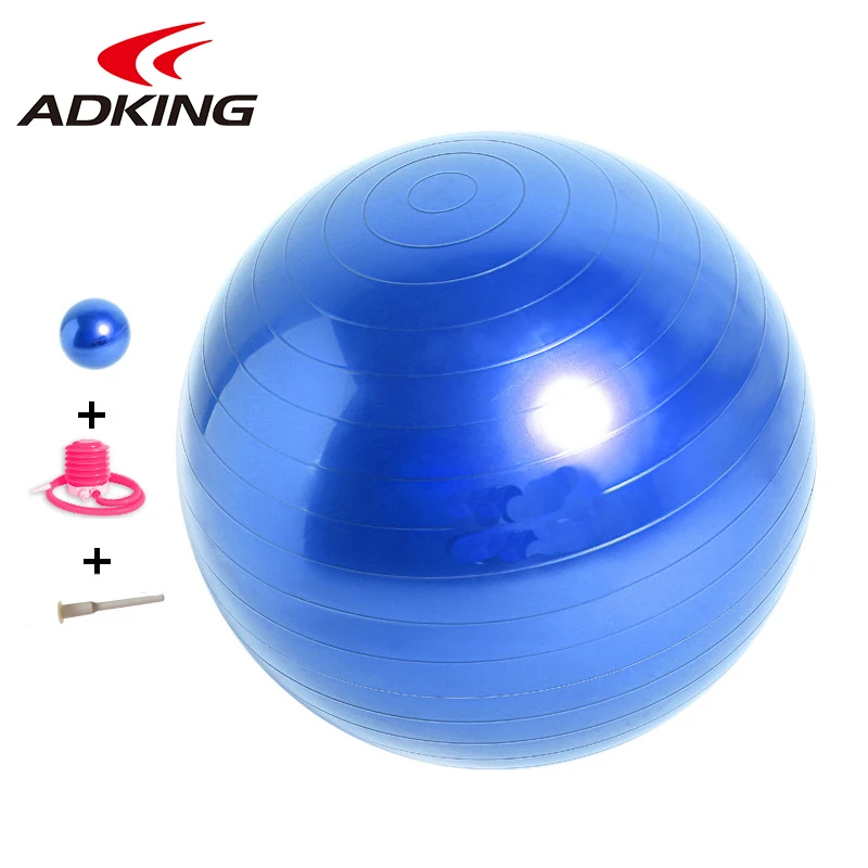 

ADKING Exercise Balls 65CM Non-slip Pvc Customized Anti-burst Stability Gymnastic Exercise Yoga Balance Ball