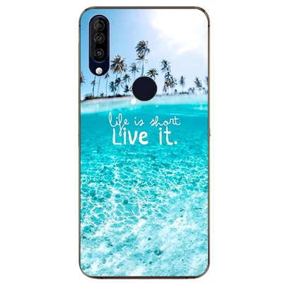 Для Wiko View 3 чехол Роскошный чехол из ТПУ и силикона чехол s для Wiko View 3 Pro задняя крышка телефона для Wiko View 3 Lite Funda Coque - Цвет: w22