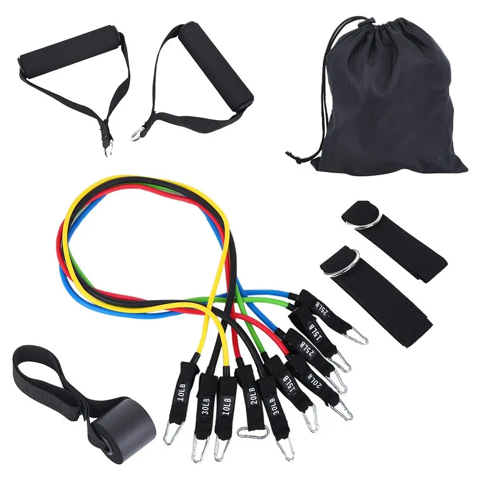 

Durable Tension Band Training Bands TPE Stretch Arm Apparatus Fitness Equipments Removable Elastic Rope Chest Expander