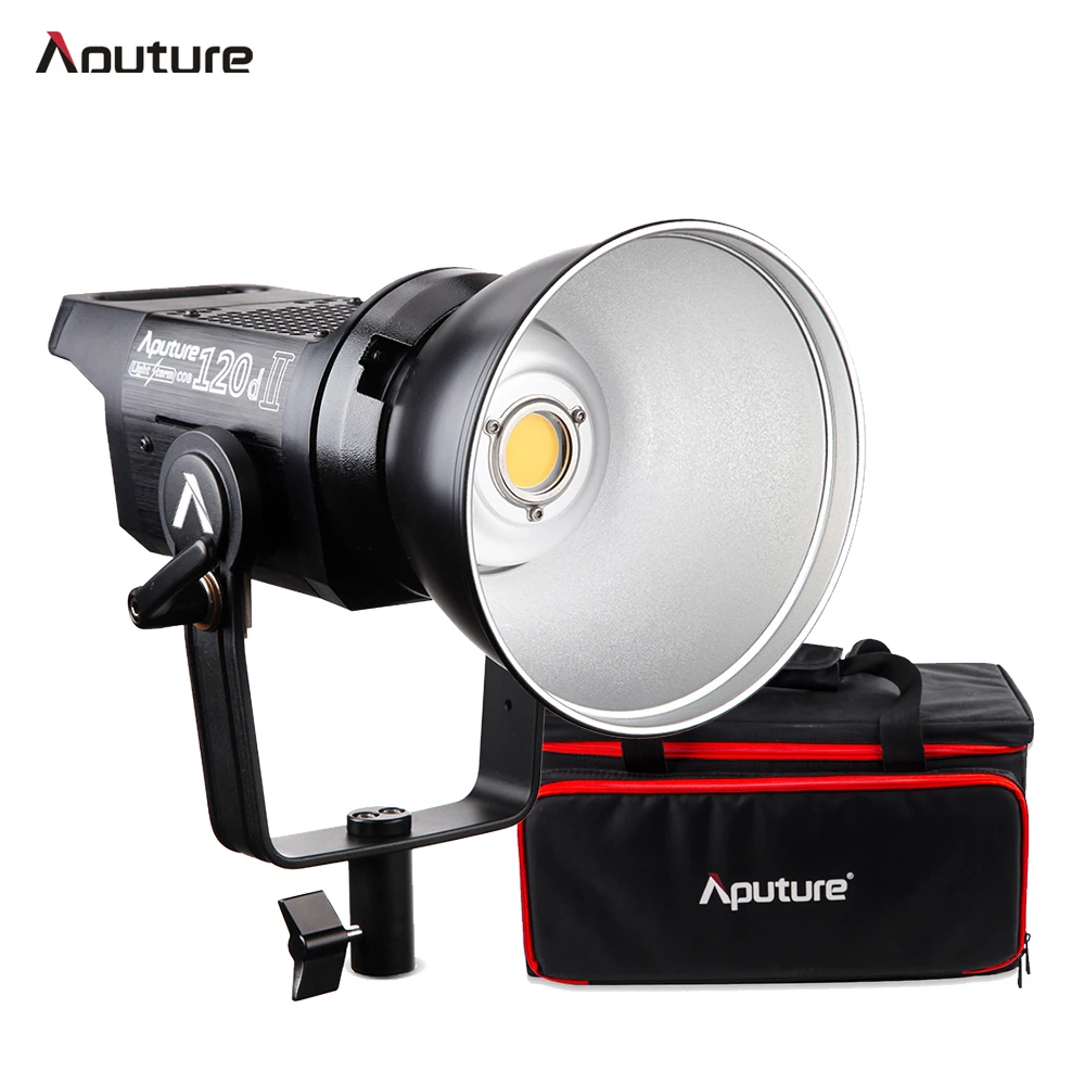 Aputure LS C120d II фотостудия светодиодный свет лампы 30000Lux (0 5 м) CRI96 + TLCI97 5500K DMX управление