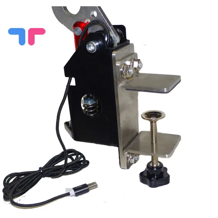 

USB Handbrake SIM + Clamp for Racing Games G25/27/29 T500 FANATECOSW DIRT RALLY RED BLACK BLUE