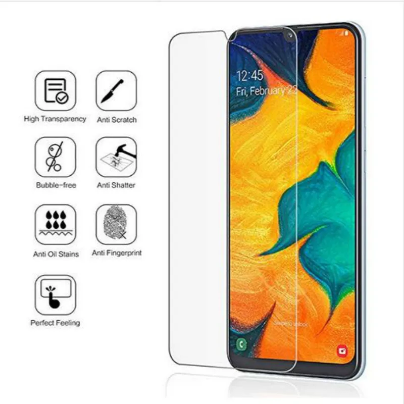 Tempered Glass for Samsung Galaxy A10e Screen Protector Protective Phone Film SM-A102U | Мобильные телефоны и аксессуары