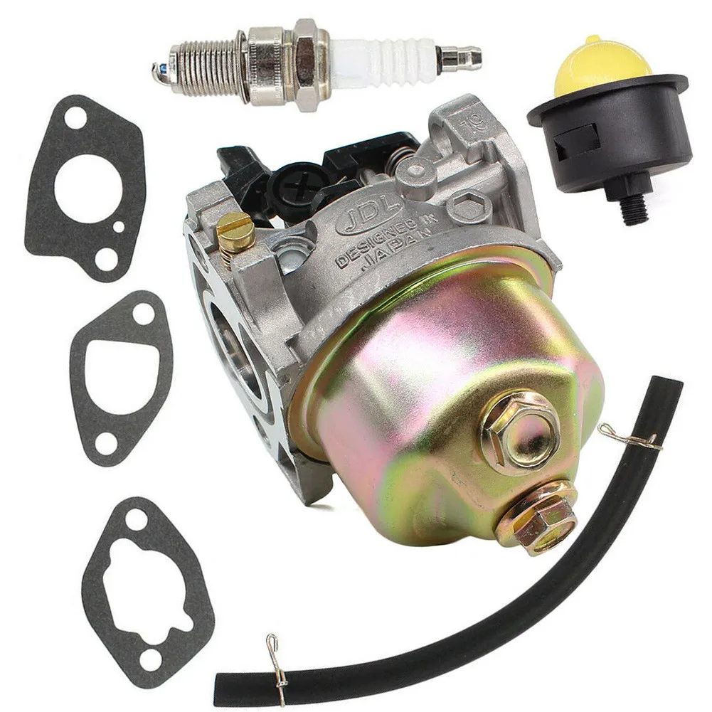 

Carburetor Set For Einhell GC-PM 46/1 S, GC-PM 51/2 S HW, HBM 46 R Lawn Mower 1xCarburetor 3x Gasket 1x Hose 1x Pump Primer 1x