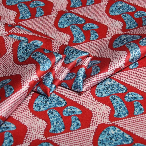 Цифровая Струйная шелковая ткань шириной 105 см измеритель 20 мм стрейчевая