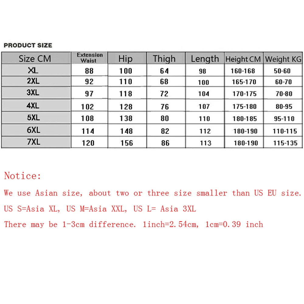 

Large Big Plus Size 5XL 6XL 7XL Men Plus Size Pants 6XL Solid Baggy Loose Elastic Pants Cotton Sweatpants Casual Pants Trousers