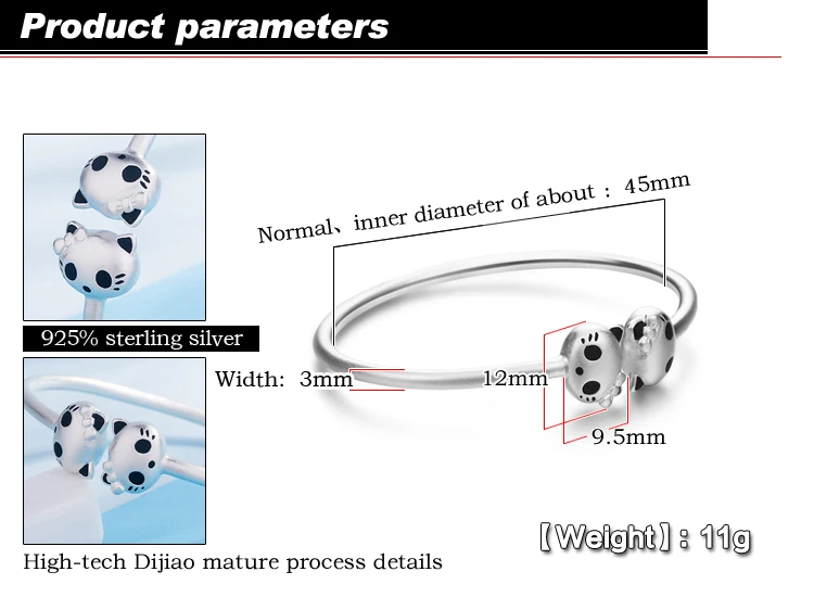 Браслет детский из серебра 100% пробы с мультяшными персонажами|Гибкие и жесткие