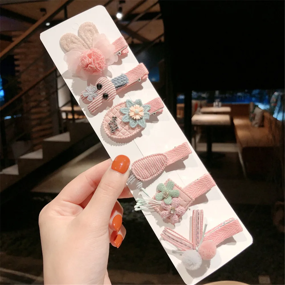 

1Set New Girls Cute Cartoon Ice Cream Princess Cartoon Hair Clips Kids Lovely Hairpins Headband Barrettes Fashion Hair Accessory