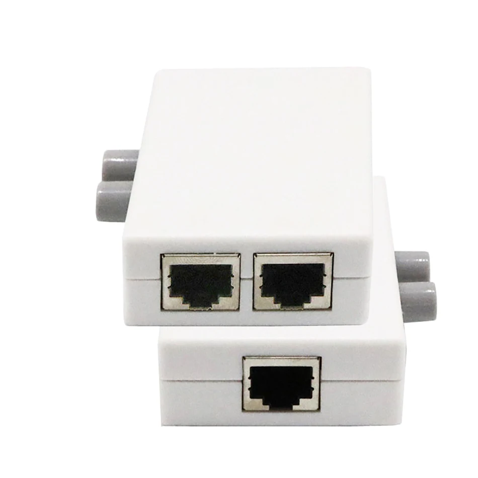 Сетевой мини-концентратор RJ45 с 2 портами сетевой коммутатор для компьютера Ethernet