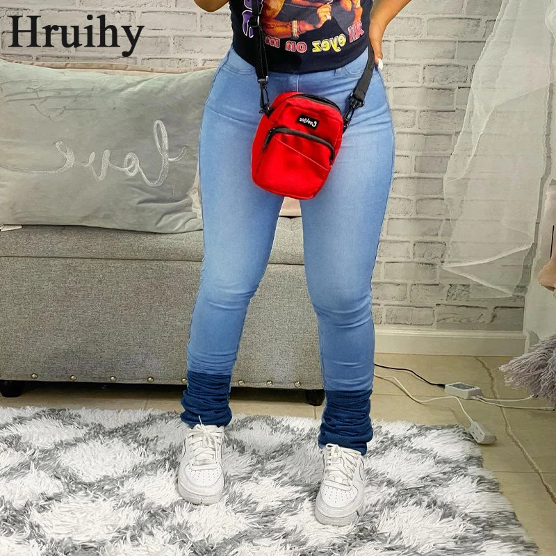 

Pile of Pants Women Casual Skinny Fashion New Arrival Solid Clothes for Women Placket with Zipper Button Pocket Pantalones