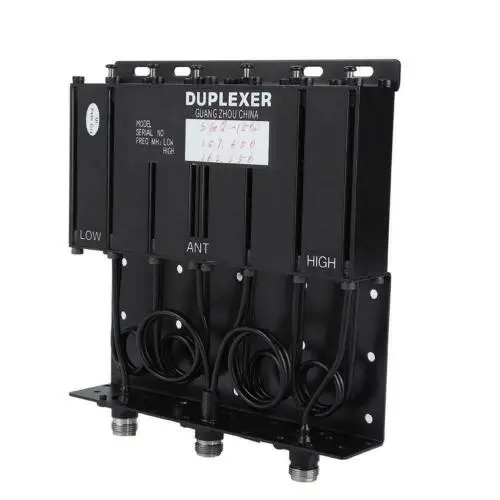 50 Вт VHF 6 Полость Duplexer N разъем свободная Мелодия радио Повтор Новый 136-180 МГц |