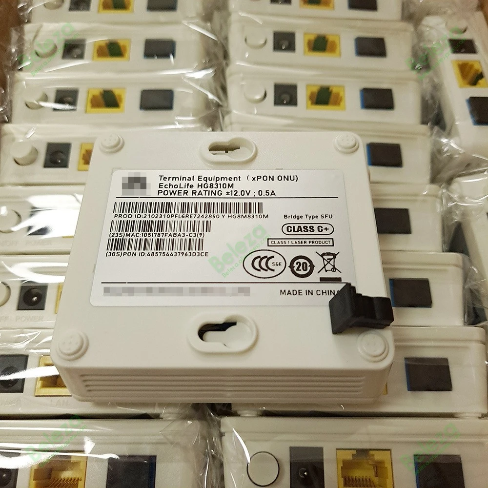 Новый HG8310M ONT ONU XPON Novo EPON/GPON двойной режим 1GE с одним портом применим к терминалу FTTH